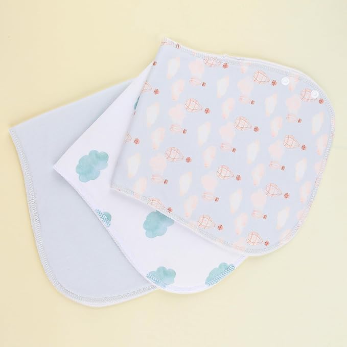 2-in-1 Burp Cloths and Baby Bibs - Image 6