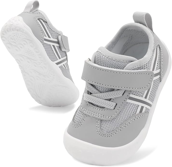 Scurtain Baby Shoes Boy Girl First Walking Shoe Infant Crib Breathable Sneakers by Scurtain