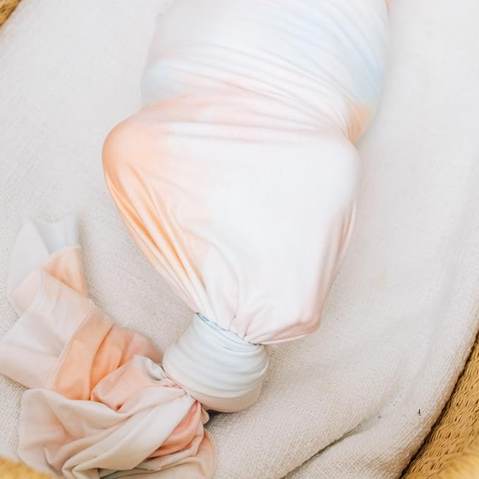 Copper Pearl Large Premium Knit Baby Swaddle Receiving Blanket Nova - Image 5