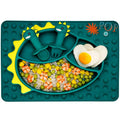 Silicone Toddler Dinosaur Feeding Placemat Set by NiCiNGU