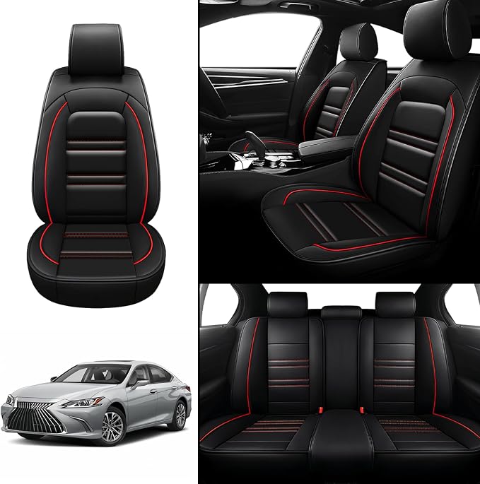 Seat Covers for Lexus Car es350 2007-2024 | 5-Seats Leather Seat Covers - Image 2