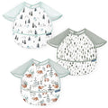 GRSSDER 3-pack Mess Proof Baby Feeding Bibs by BUYNOW