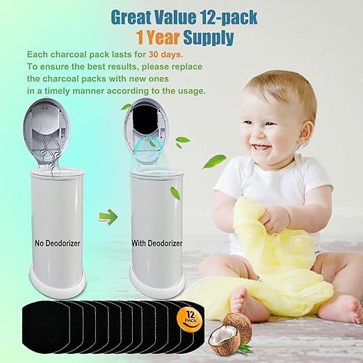 12 Pack Baby Diaper Pail Deodorizer - Image 6
