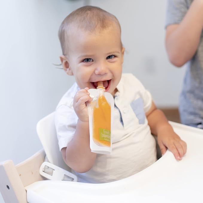 Infantino Squeeze Station, Baby Food Maker & Pouch Filler, Fill 3 Reusable - Image 13