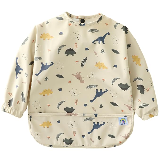 ARI MES Long Sleeves Waterproof Baby Bibs by ARIMES