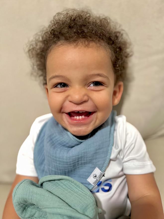 DiaperSquad's Baby Bibs for Drooling and Teething, Bibs for Boys, Baby Girl - Image 3