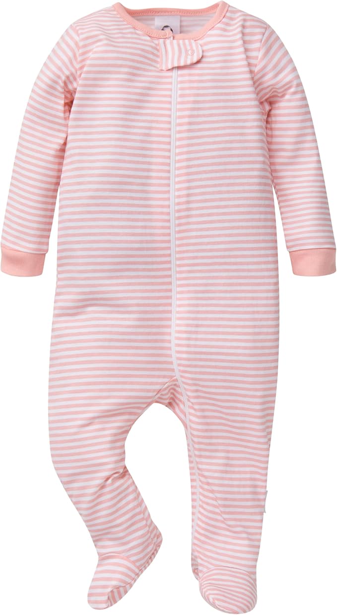 Gerber Baby Girls 4 Pack Sleep 'N Play Footie - Image 5