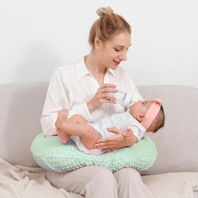 Nursing Pillow and Positioner, Breastfeeding, Bottle Feeding, Baby Sitting - Image 6
