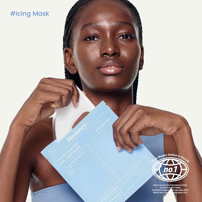 BIODANCE Hydro Cera-nol Real Deep Mask, Overnight Hydrogel Mask, Hydrating - Image 2