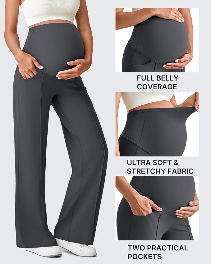 G4Free Maternity Dress Yoga Pants - Image 3