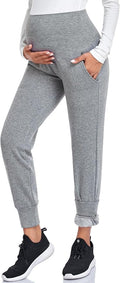 AMPOSH Women's Maternity Pants Stretchy Lounge Workout Pants Casual Loose Comfy by AMPOSH