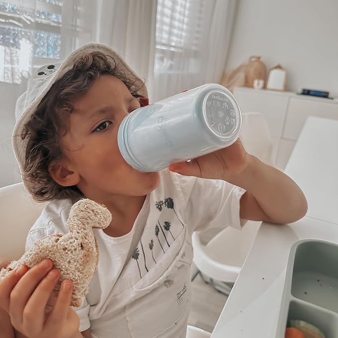 noüka Insulated and Non-Spill Sippy Cup | Leak Proof and Easy Grip | Keeps - Image 6