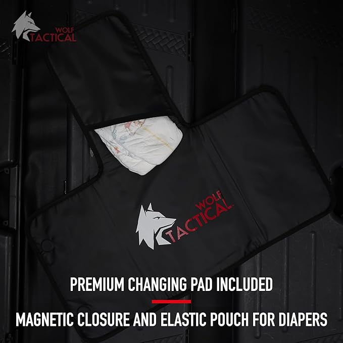 WOLF TACTICAL Military Inspired Diaper Bag - Image 6