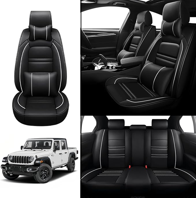 Car Seat Covers for JP Gladiator 2020-2025 | 5-Seats Seat Covers, Waterproof - Image 2