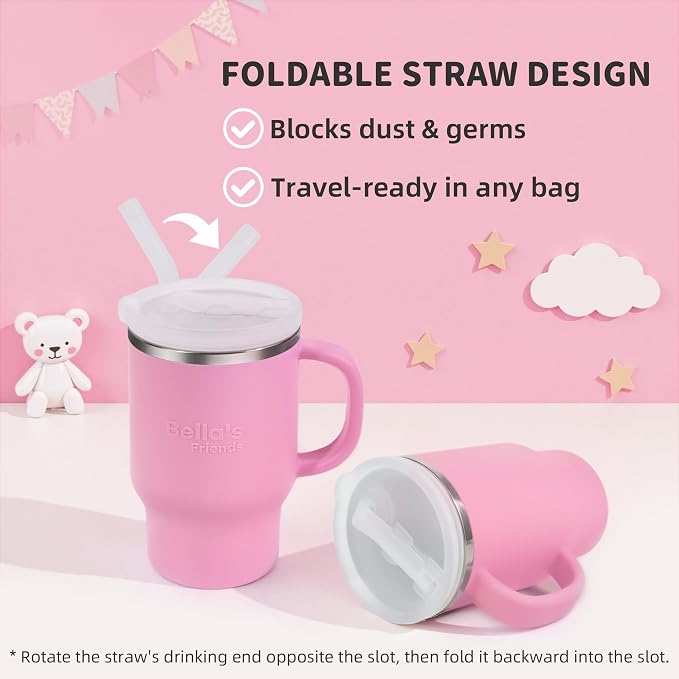 Bella's Friends Handy Mini Tumbler – Adorable 9 oz Sippy Cup - Image 6