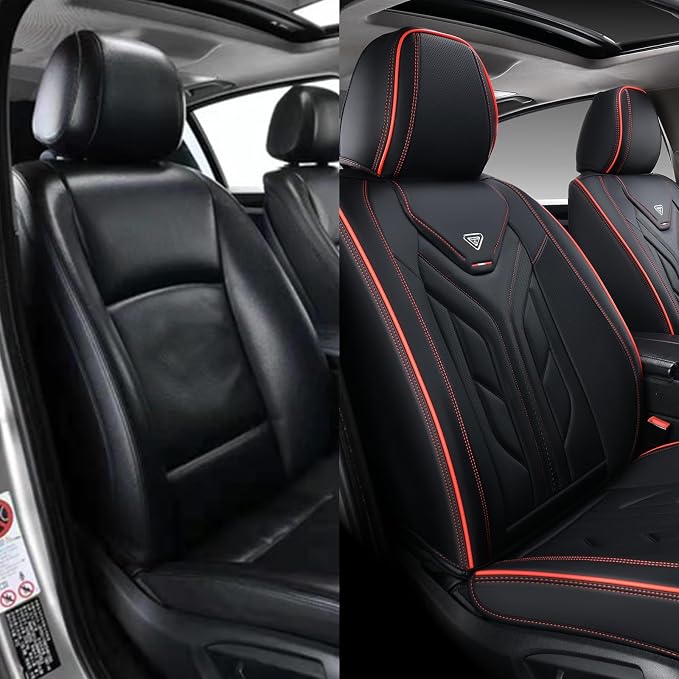 Coverado Front Car Seat Covers, Car Seat Protector Front Seats Only Auto Car - Image 9