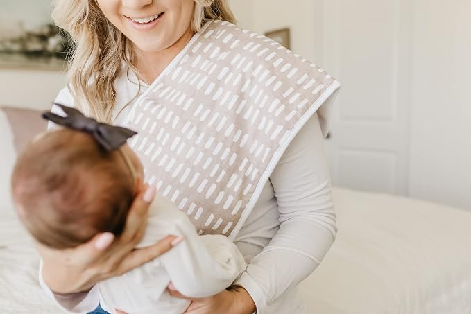 Copper Pearl Baby Burp Cloth Large 21''x10'' Size Premium Absorbent Triple - Image 7