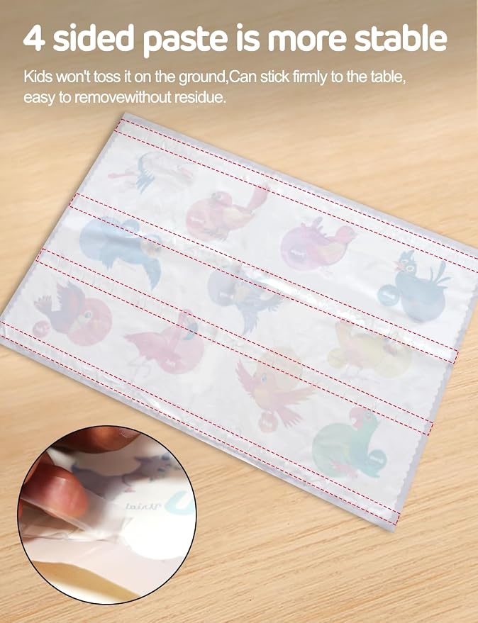45 Pack Sticky Disposable Placemats - Image 7