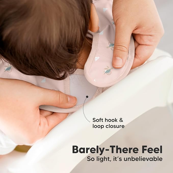 KeaBabies 3-Pack Waterproof Baby Bibs - Image 4