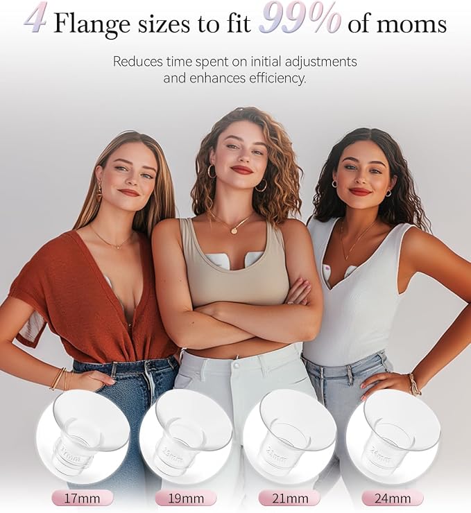 KISSBOBO ABP-1508 Hands Free Breast Pump Wearable - Image 9