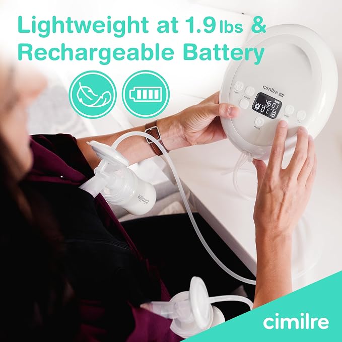 Cimilre S6+ Adjustable Rechargeable Breast Pump & Journey Breast Pump Backpack - Image 5