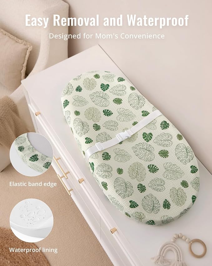 Blissful Diary Muslin Baby Changing Pad - Image 3