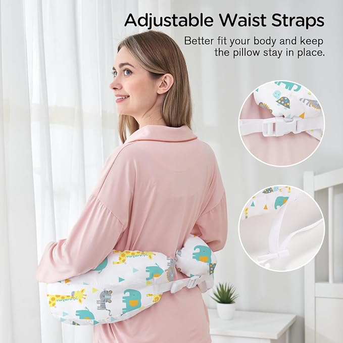 Little Grape Land Nursing Pillow, 3pk Baby Support Pillow - Image 3