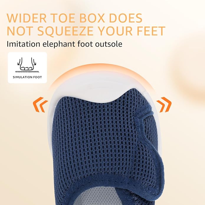 Baby Boys Girls First Walking Shoes Wide Toe Box Infant Sneakers Lightweight - Image 6
