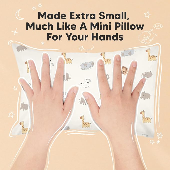 Mini Toddler Pillow with Pillowcase - Image 5