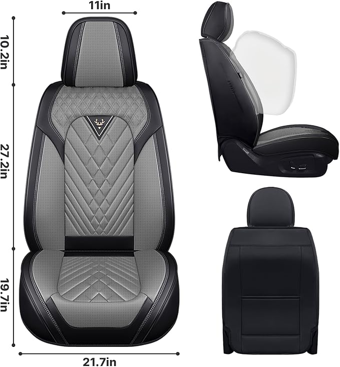 Seat Covers, Car Seat Covers Full Set, Car Seat Cover, Car Seat Covers Front - Image 3