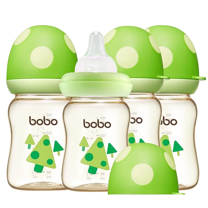 YOHKOH PPSU Baby Bottle Wide Neck, Newborn Anti-Colic Baby Bottle by Home