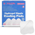 16CT Hydrogel Nipple Pads for Breastfeeding by LivaClean