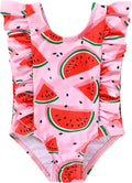 Happy Town One-Piece Infant Toddler Baby Girl Summer Swimsuit Watermelon by HappyTown
