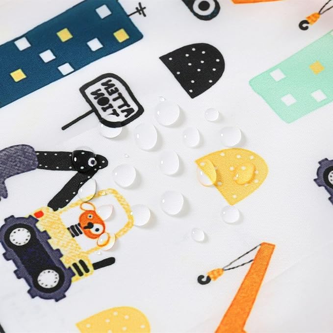 3 Pcs Waterproof Long Sleeves Baby Bibs Weaning Smock Bib 3-24 Months - Image 5