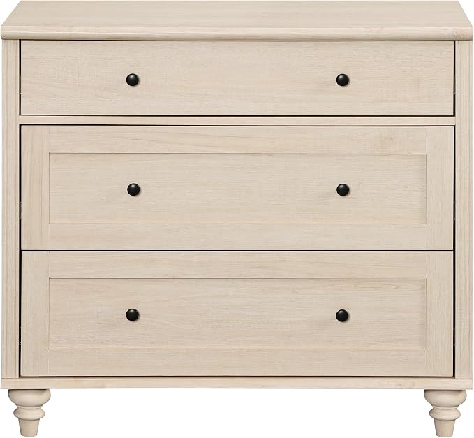 WAMPAT Baby Dresser with 3 Drawers, Kids Dressers with Wide Chest of Drawers - Image 5