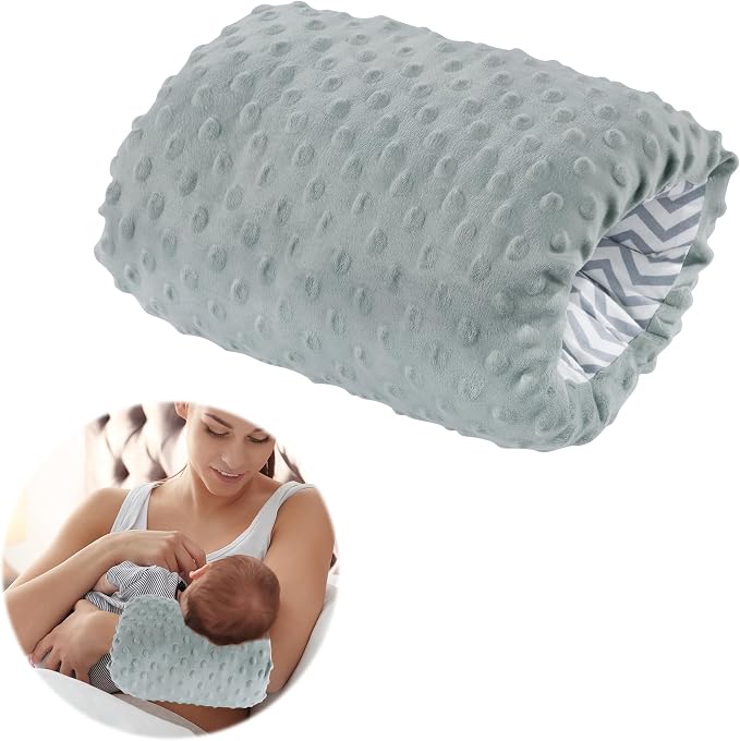 MABOZOO Arm Pillow for Feeding Baby, Flower Print Cozy Cradle Arm Pillow Soft by MABOZOO