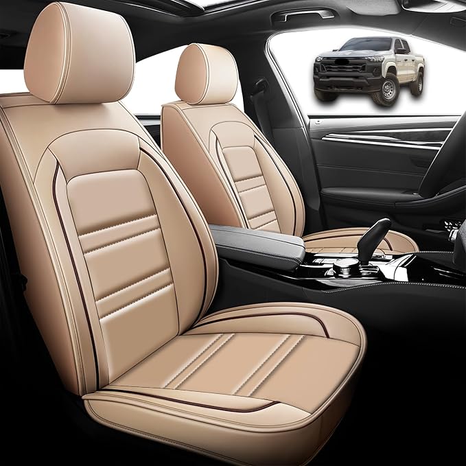 Seat Cover for Chevy Colorado 2004-2025 | Car Seat Covers Front Seats, - Image 2