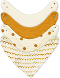 Bandana Bibs - 100% Organic Premium Muslin Cotton, 7-Layers by NINTARABABY