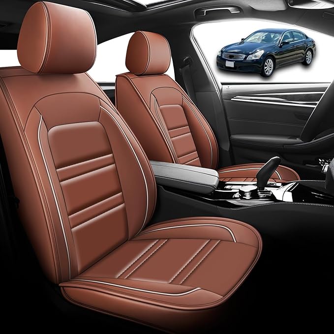 Seat Cover for Infiniti g35 2003-2008 | Car Seat Covers Front Seats, Waterproof - Image 2
