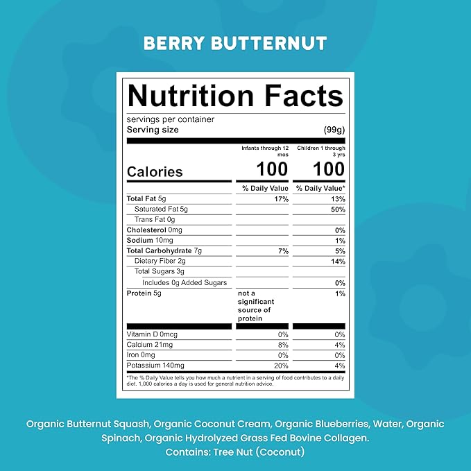 Serenity Kids 6+ Months Dairy Free Smoothie Baby Food - Image 2