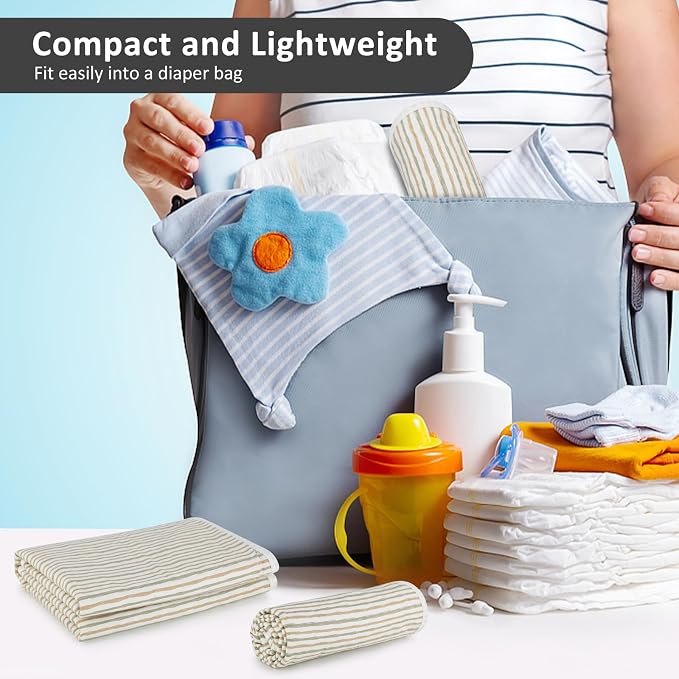 Baby Diaper Changing Pad, 21 5/8" x 31.5" Waterproof Changing Pad Liners - Image 5