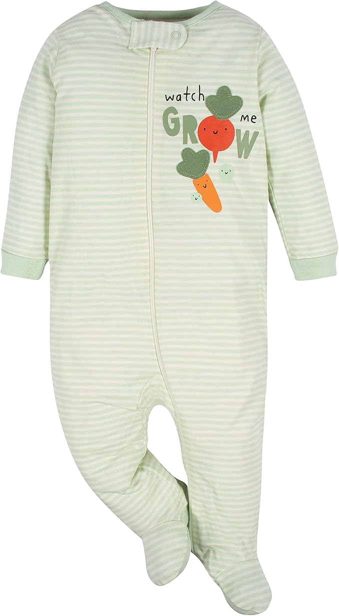 Gerber Baby Boys 4 Pack Sleep 'N Play Footie - Image 2