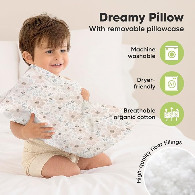 Toddler Pillow with Pillowcase - Image 4