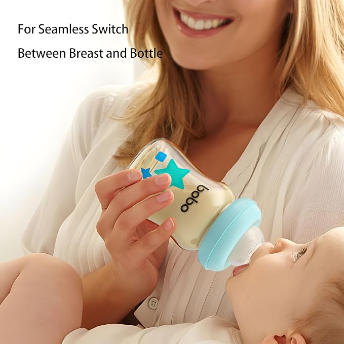 YOHKOH PPSU Baby Bottle Wide Neck, Newborn Anti-Colic Baby Bottle - Image 2