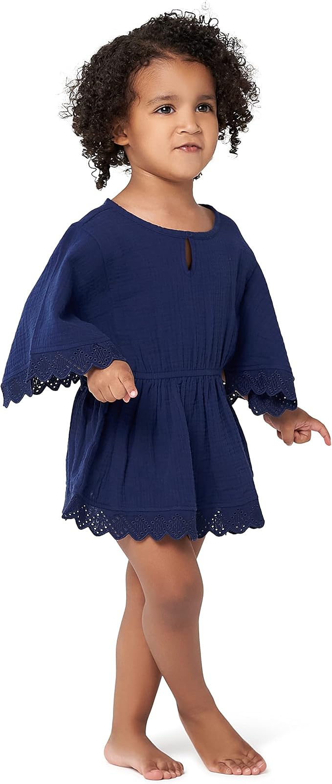 Gerber baby-girls Toddler Kaftan Swim Cover Up - Image 3