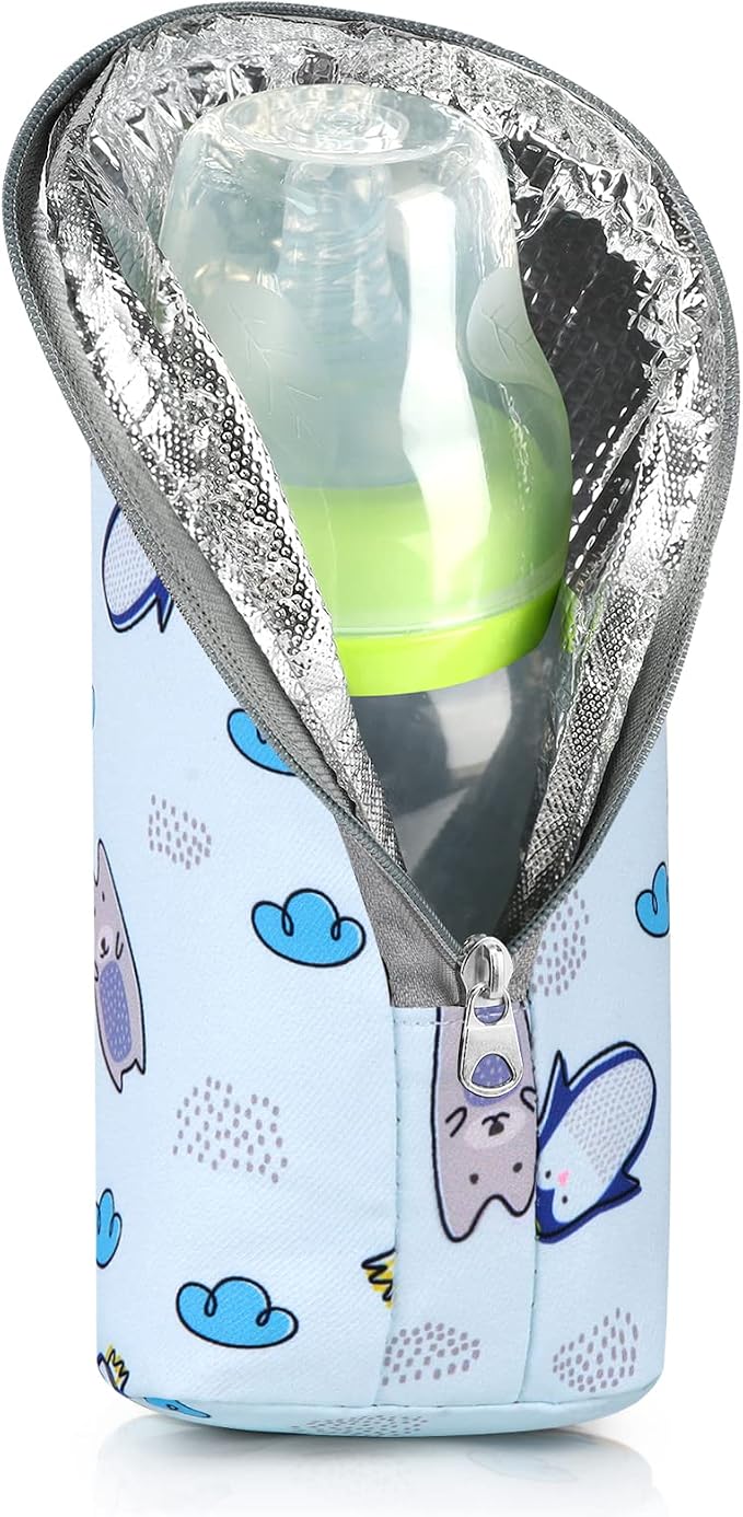 Accmor Baby Bottle Cooler Tote Bags, Insulated Breastmilk Cooler Bag, Nursing by Accmor