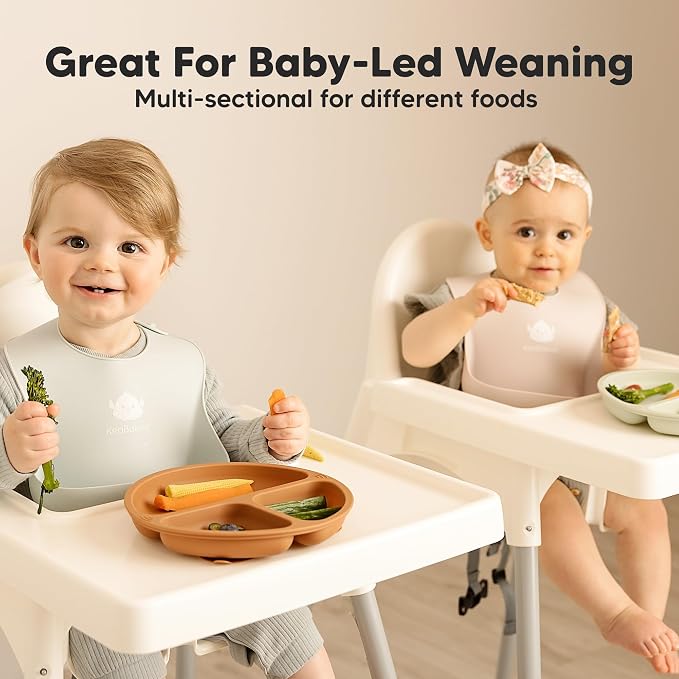 KeaBabies Suction Plates for Baby, Toddler - Image 8