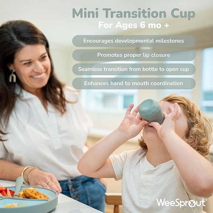 WeeSprout Silicone Baby Training Cups - Image 4