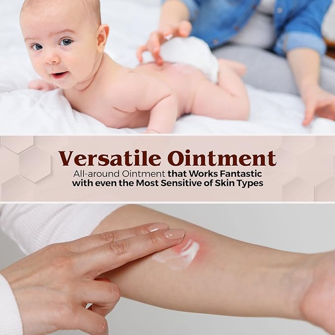 MEDca Vitamin A & D Diaper Rash Ointment- Protectant Cream - Image 5