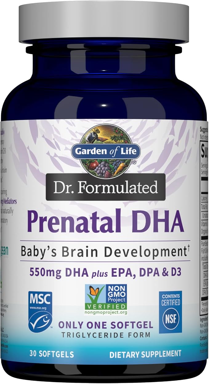 Garden of Life Dr. Formulated Prenatal DHA Fish Oil by GardenofLife